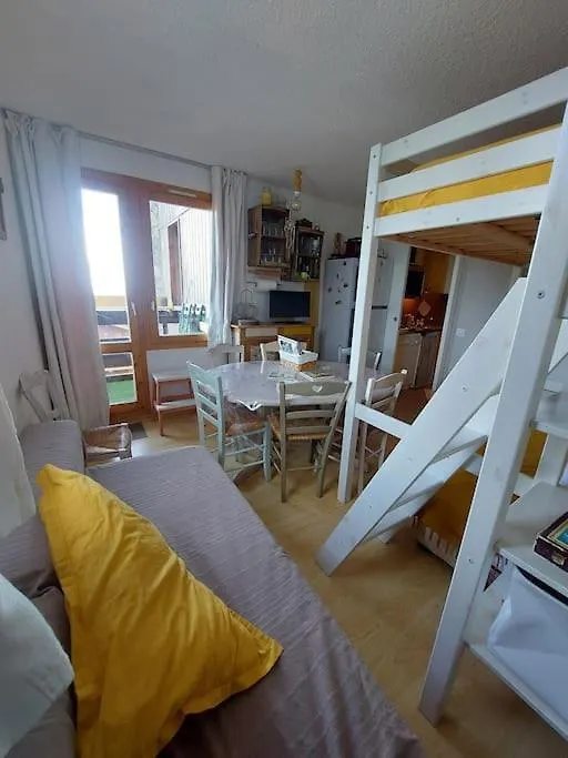 Appartement Aux Coches 6 Personnes 1 Chambre 23M2 8 Couchages La Plagne